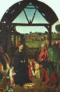 Petrus Christus The Nativity _2 painting